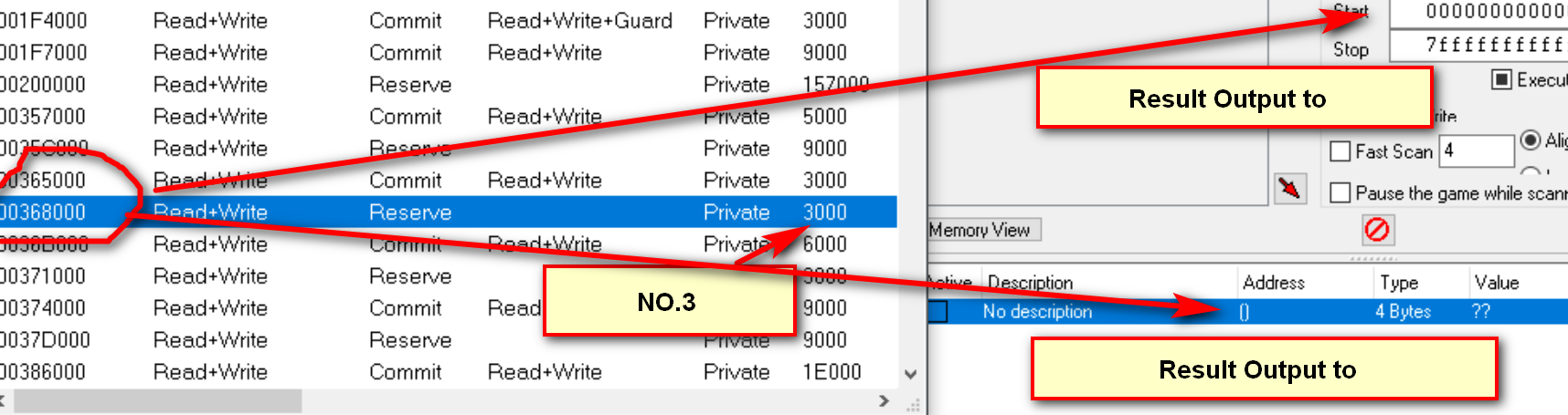 Cheat Engine :: View topic - Reading a register at a specified memory  address?