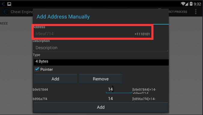 Cheat Engine :: View topic - android version add base address display ???