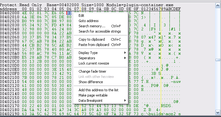 Cheat Engine :: View topic - Three values change together .