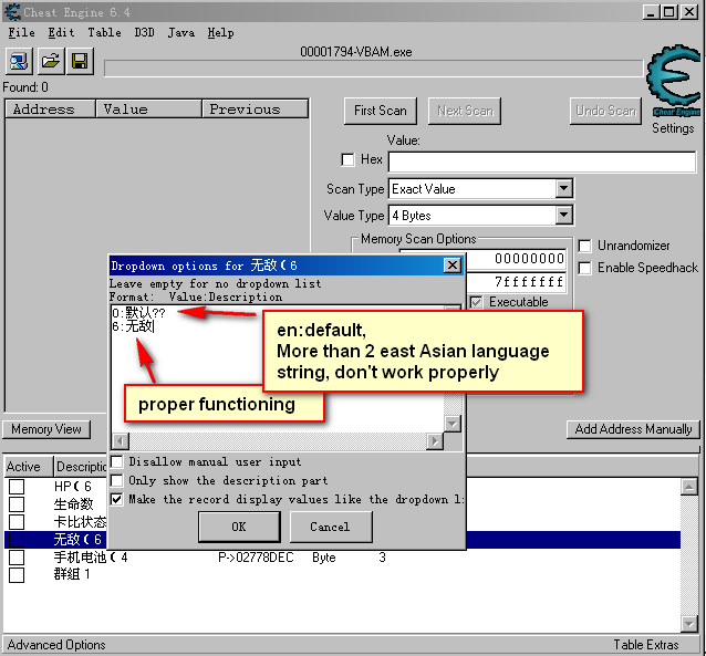 Cheat Engine :: View topic - Error Compiler Cheat Engine 6.4