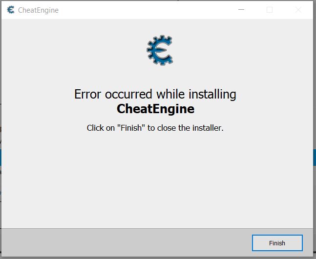 Cheat Engine :: View topic - Cheat engine error! Need fast fix!