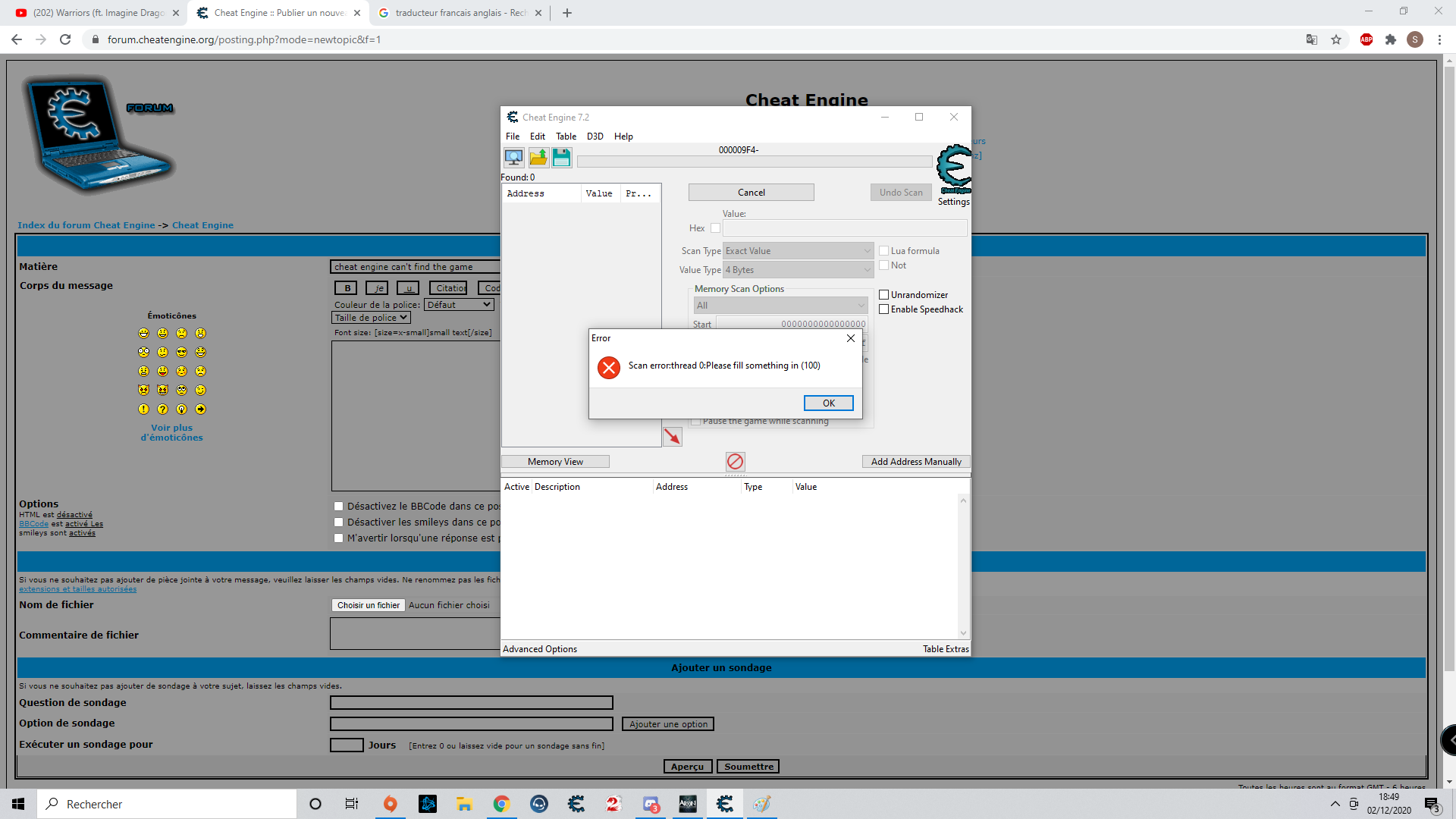 Cheat Engine :: View topic - Add Address Manually