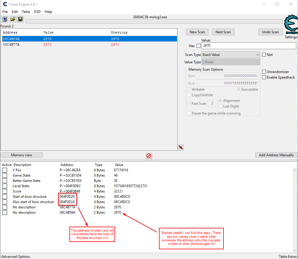 Cheat Engine :: View topic - Entity Address and Pointer Issue Regarding  Floating Point