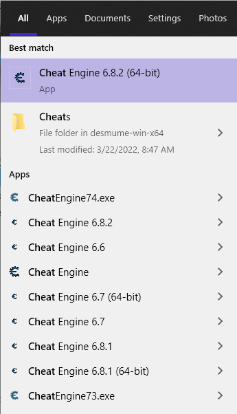 Download Cheat Engine 6.8.1