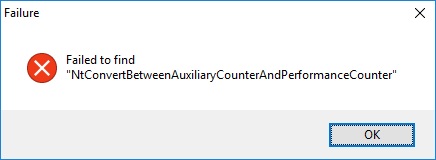 failedtoFindNtConvertBetweenAuxiliaryCounterAndPerformanceCounter.jpg