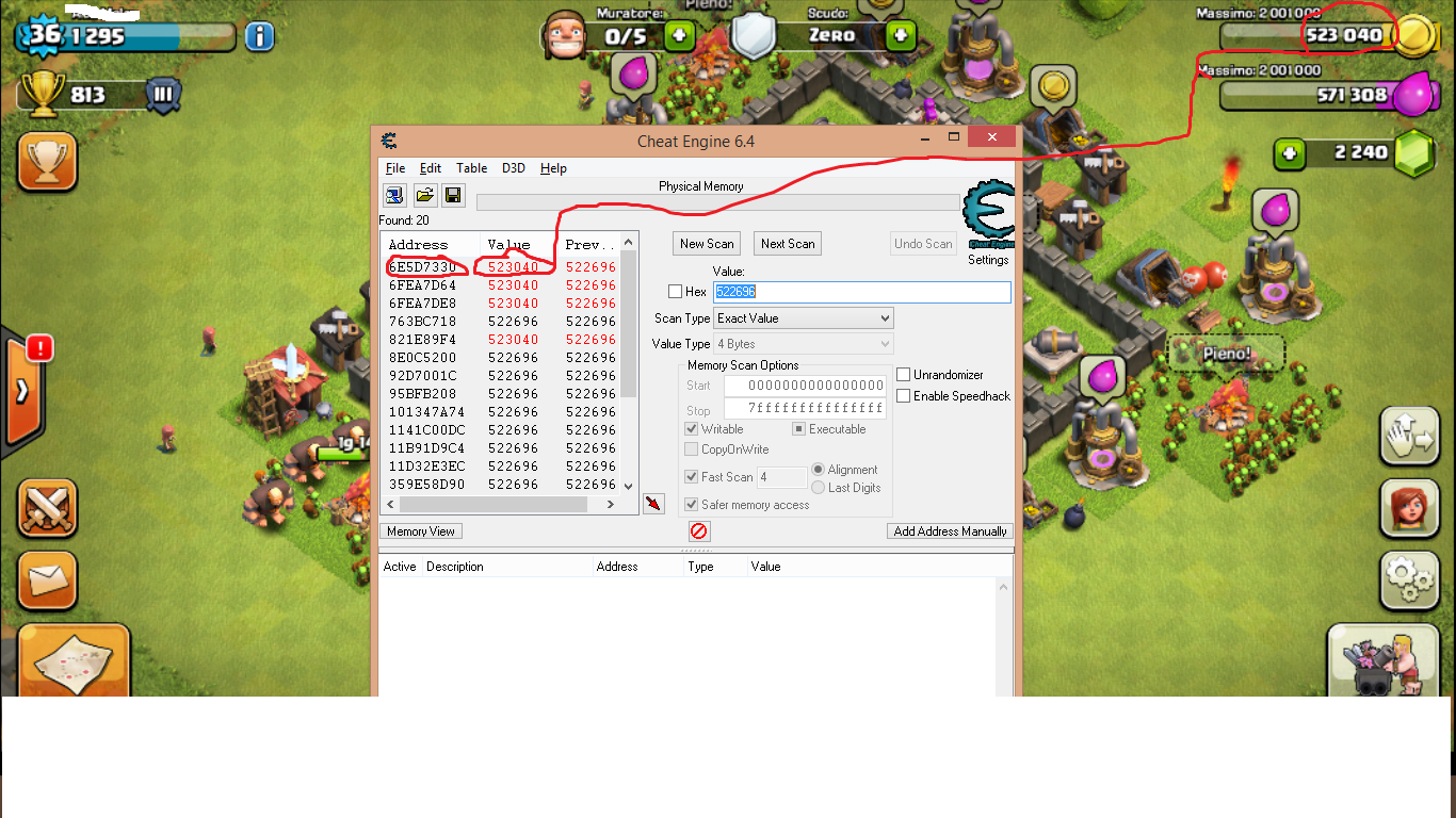 Cheat engine kadirof texno