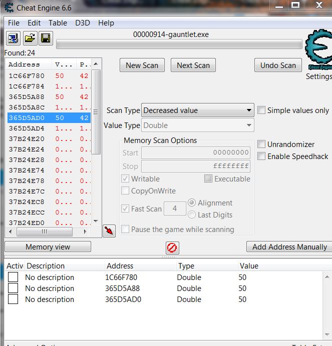 Cheat Engine View topic Gauntlet Slayer Edition Infinite Health