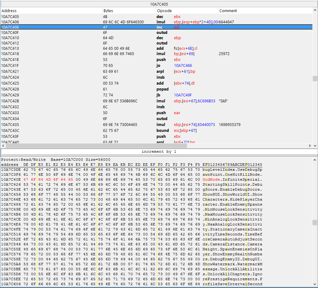 Cheat Engine View Topic Tracing From A String To Find The Right Code - roblox cheat engine strings