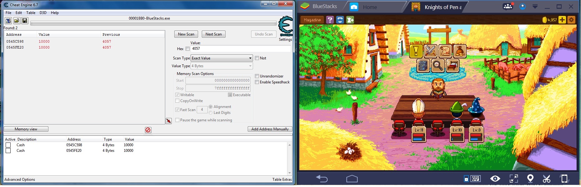 lords mobile bluestacks cheat engine