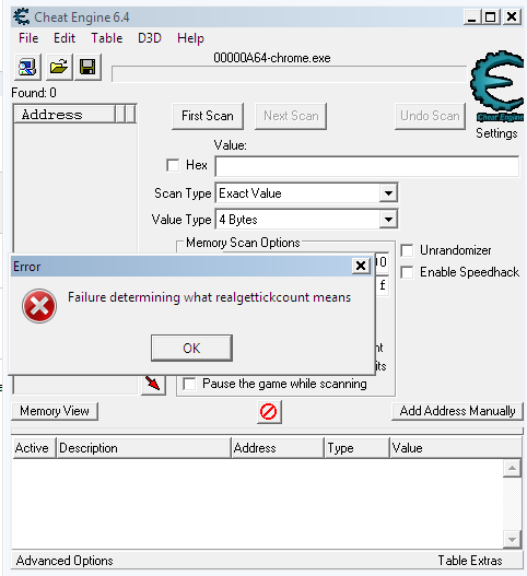 Cheat Engine 6.4