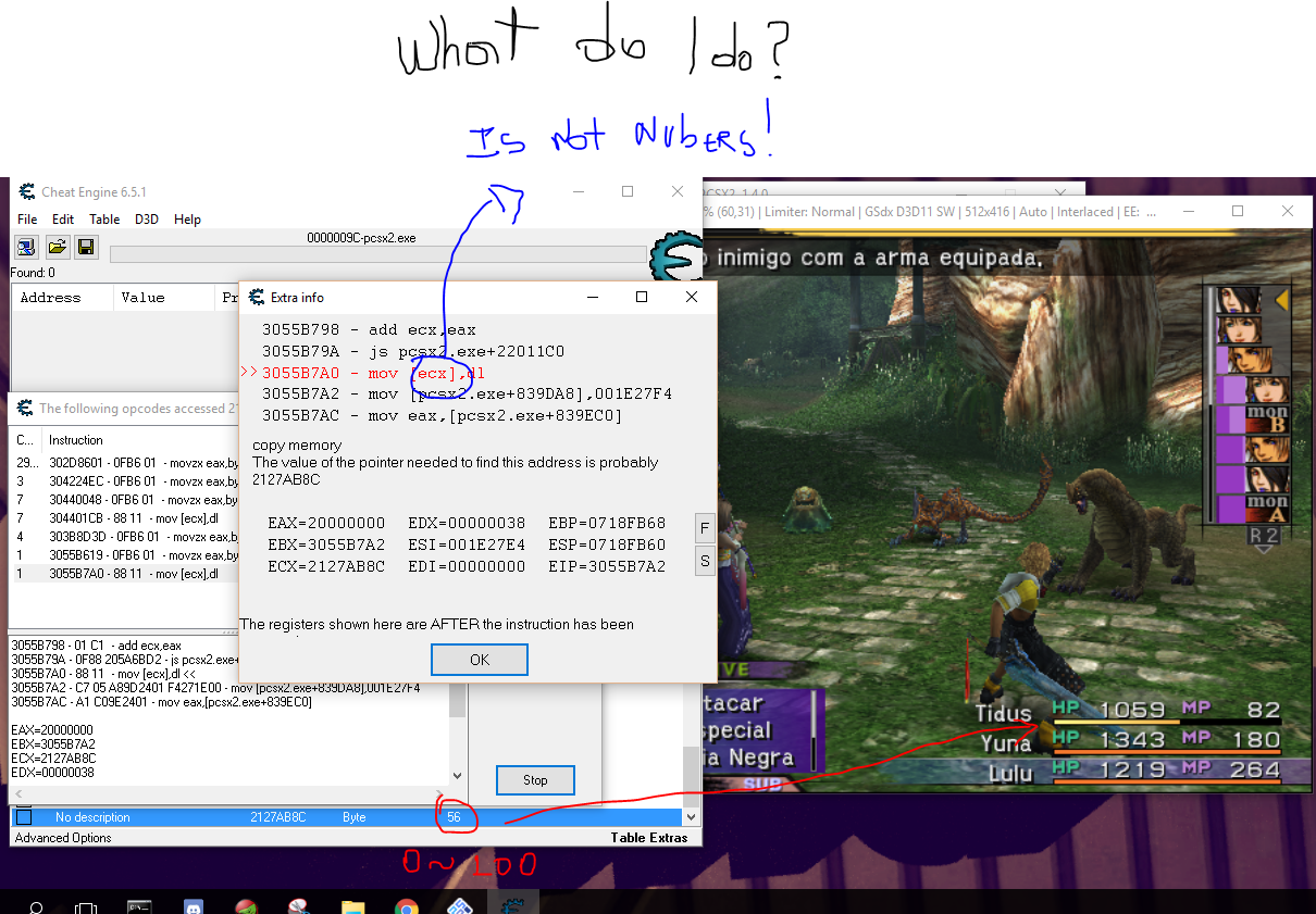 Cheat Engine :: View topic - Pcsx2 cheat