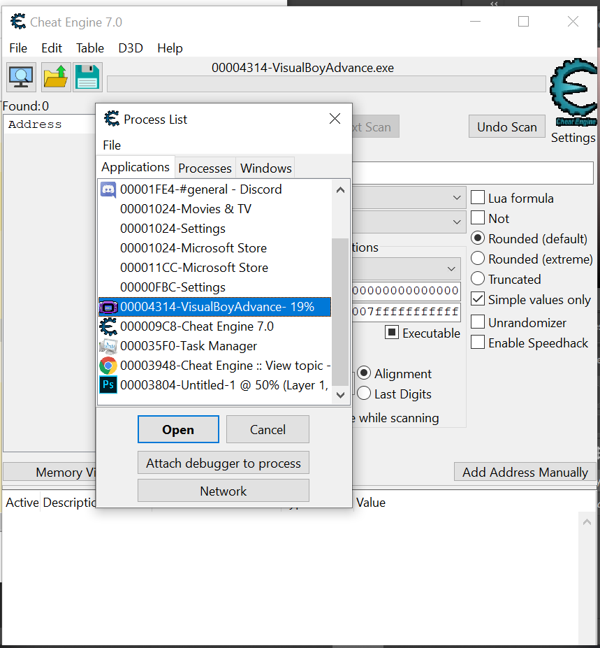 Cheat Engine :: View topic - Cheat Engine tables gone!