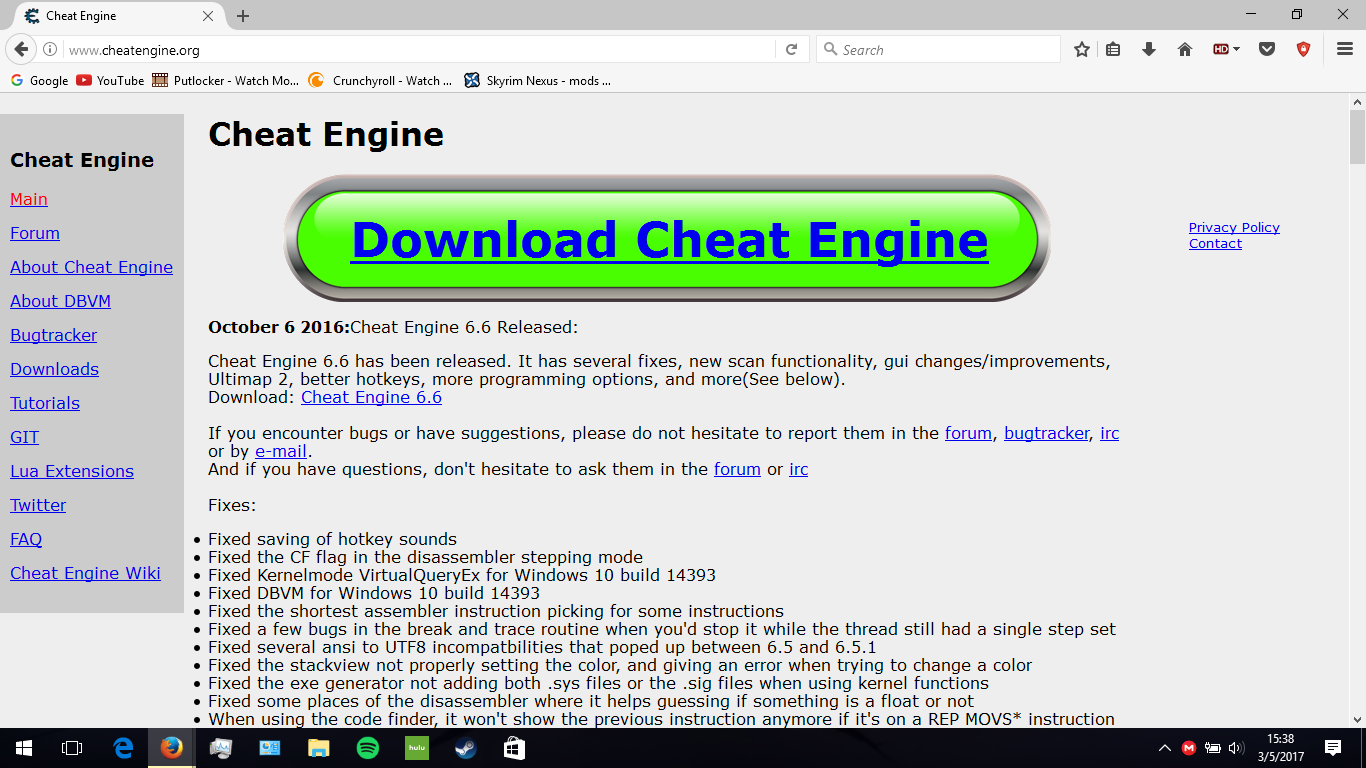 Cheat Engine - Download